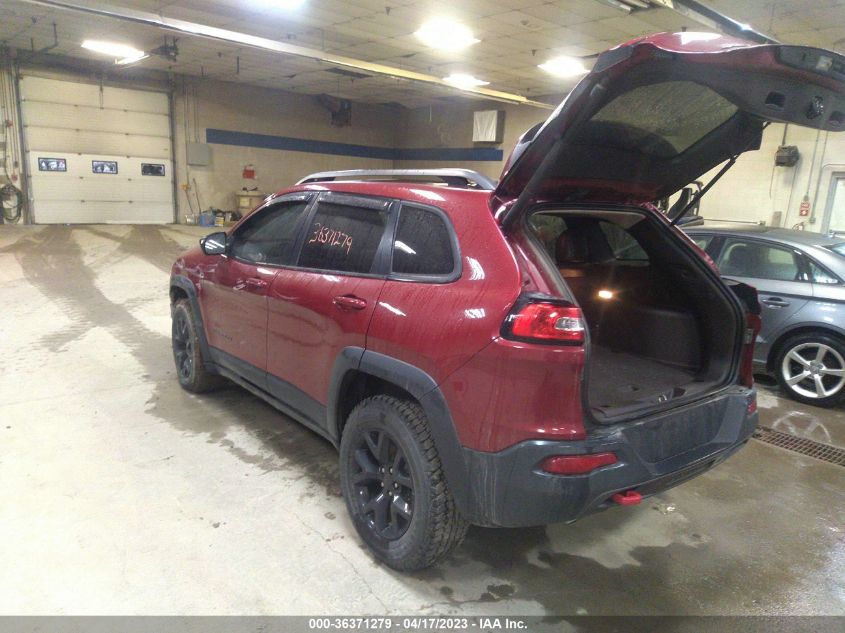 2016 JEEP CHEROKEE TRAILHAWK - 1C4PJMBS4GW121185