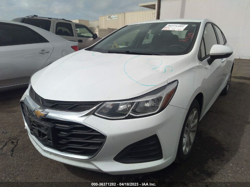 2019 CHEVROLET CRUZE LS - 1G1BC5SM1K7153258