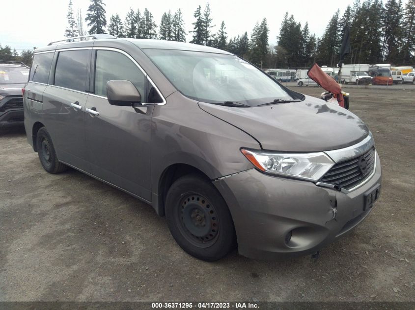 2014 NISSAN QUEST S - JN8AE2KP8E9100740