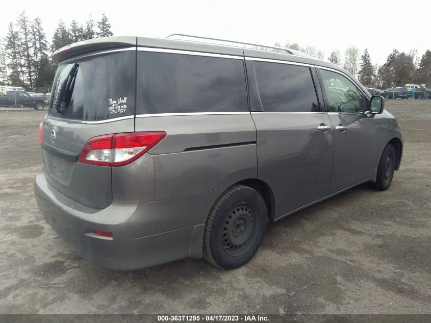 2014 NISSAN QUEST S - JN8AE2KP8E9100740