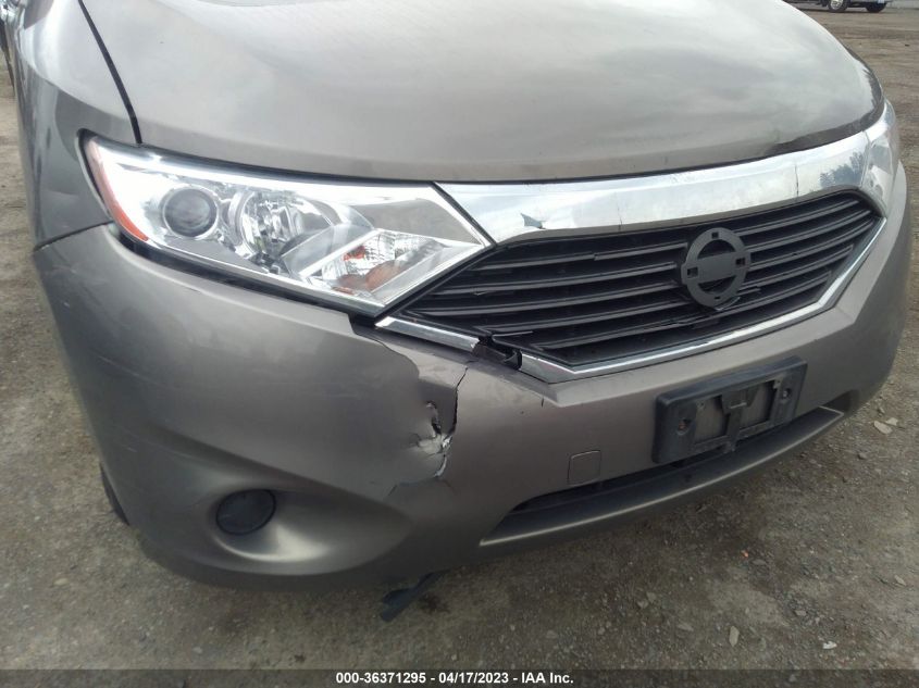2014 NISSAN QUEST S - JN8AE2KP8E9100740