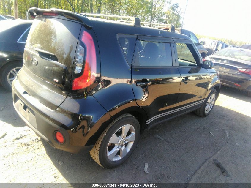 2018 KIA SOUL BASE - KNDJN2A20J7901833