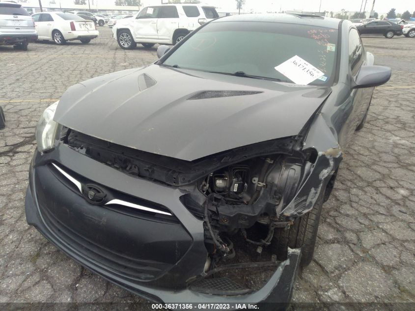 2014 HYUNDAI GENESIS COUPE 2.0T KMHHT6KD3EU121663