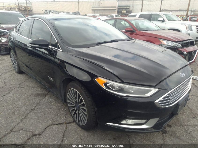 2017 FORD FUSION ENERGI TITANIUM/PLATINUM - 3FA6P0SU7HR152218