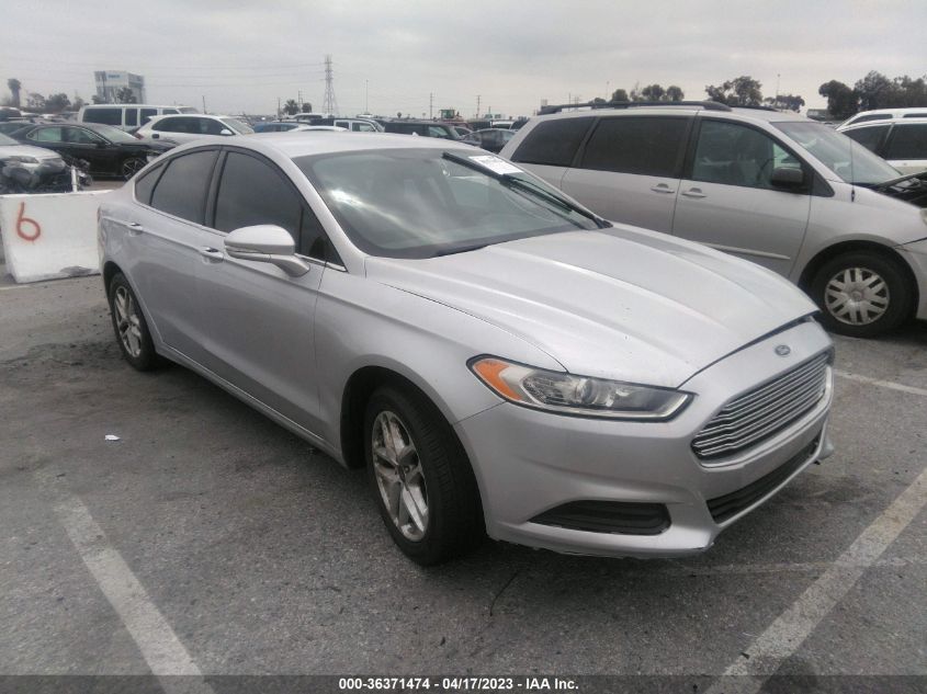 2016 FORD FUSION SE - 3FA6P0H70GR206605