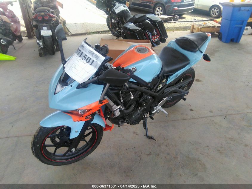 2015 YAMAHA YZFR3 MH3RH06Y2FK003025