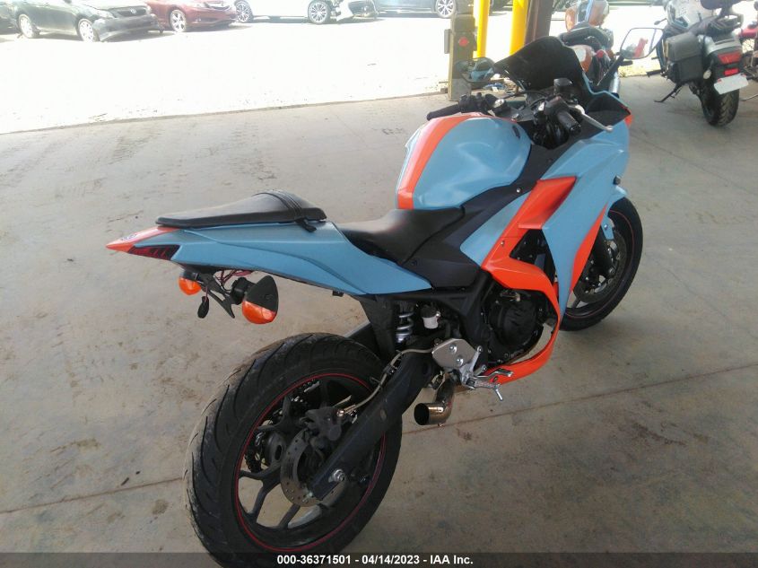 2015 YAMAHA YZFR3 MH3RH06Y2FK003025