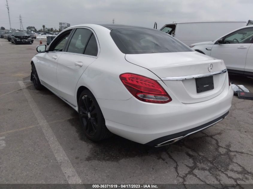 2016 MERCEDES-BENZ C-CLASS C 300 - 55SWF4JB3GU172288