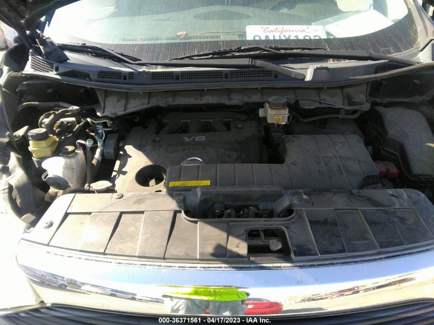 2016 NISSAN QUEST SV/S/PLATINUM/SL - JN8AE2KP6G9151950