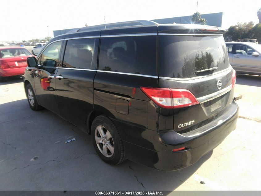 2016 NISSAN QUEST SV/S/PLATINUM/SL - JN8AE2KP6G9151950