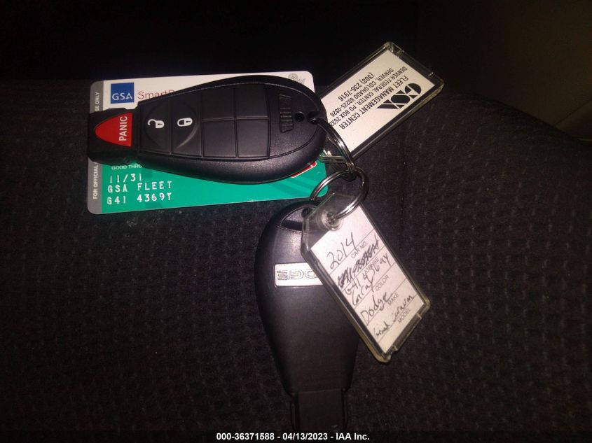 2014 DODGE GRAND CARAVAN SE - 2C4RDGBG7ER355324