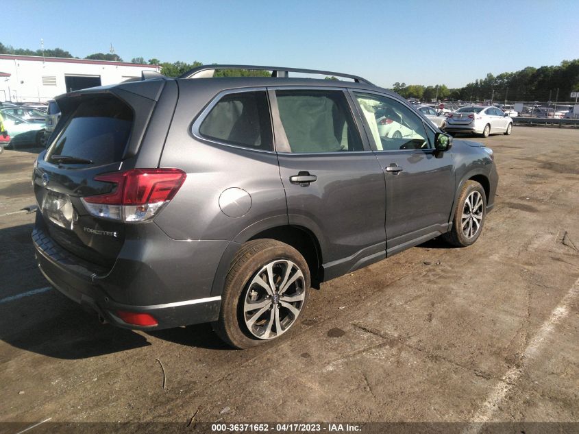 2020 SUBARU FORESTER LIMITED - JF2SKAUCXLH433670
