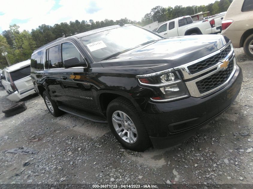 2020 CHEVROLET SUBURBAN LT - 1GNSKHKC2LR277846