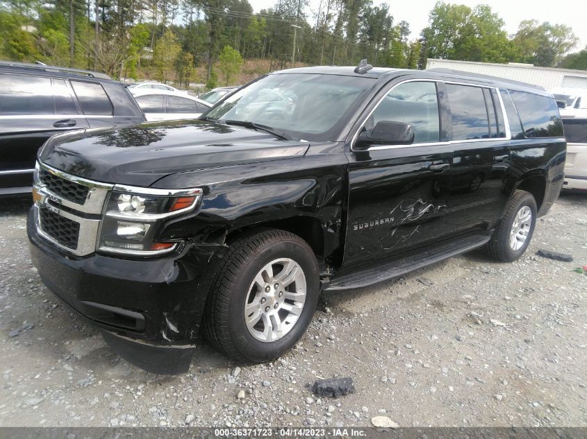 2020 CHEVROLET SUBURBAN LT - 1GNSKHKC2LR277846