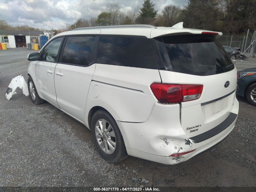 2016 KIA SEDONA LX - KNDMB5C15G6189801