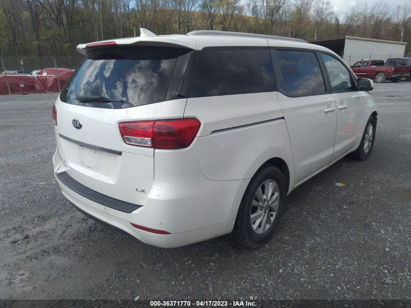 2016 KIA SEDONA LX - KNDMB5C15G6189801