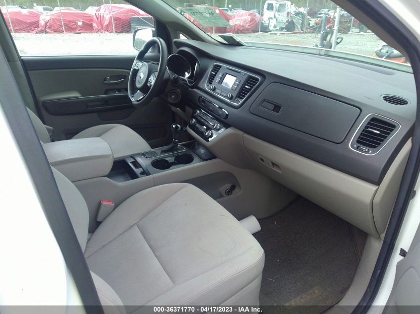2016 KIA SEDONA LX - KNDMB5C15G6189801