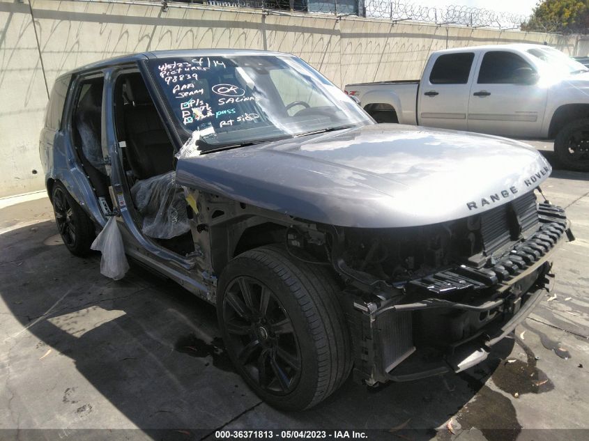 SALGS2SE7LA577192 LAND ROVER RANGE ROVER P525 HSE 2020