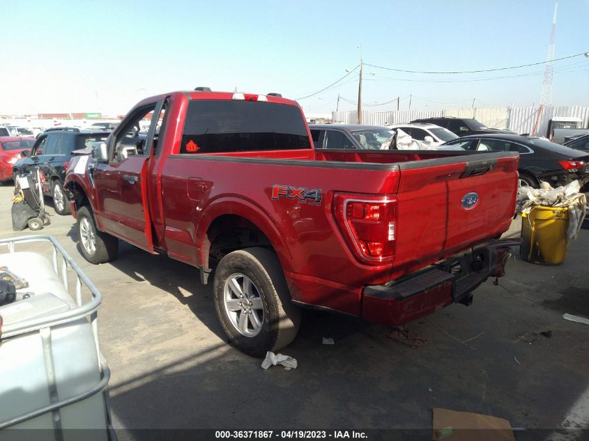 2021 FORD F-150 XL/XLT - 1FTMF1E53MKD87518