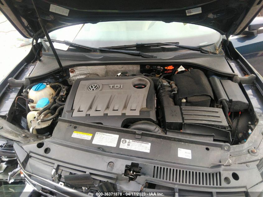 2014 VOLKSWAGEN PASSAT TDI SEL PREMIUM - 1VWCN7A31EC009311