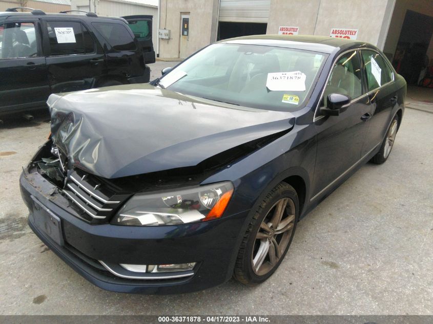 2014 VOLKSWAGEN PASSAT TDI SEL PREMIUM - 1VWCN7A31EC009311