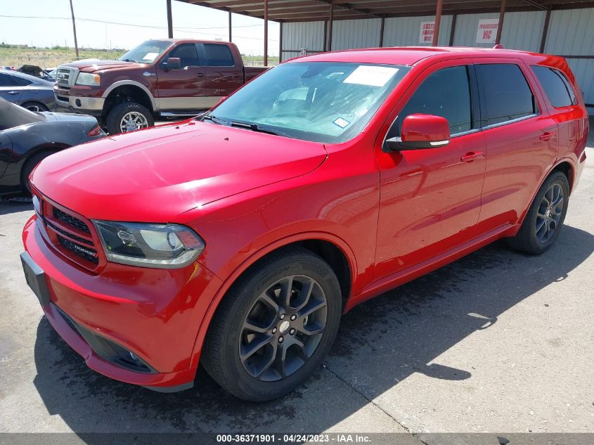 2017 DODGE DURANGO R/T - 1C4SDHCT2HC770891
