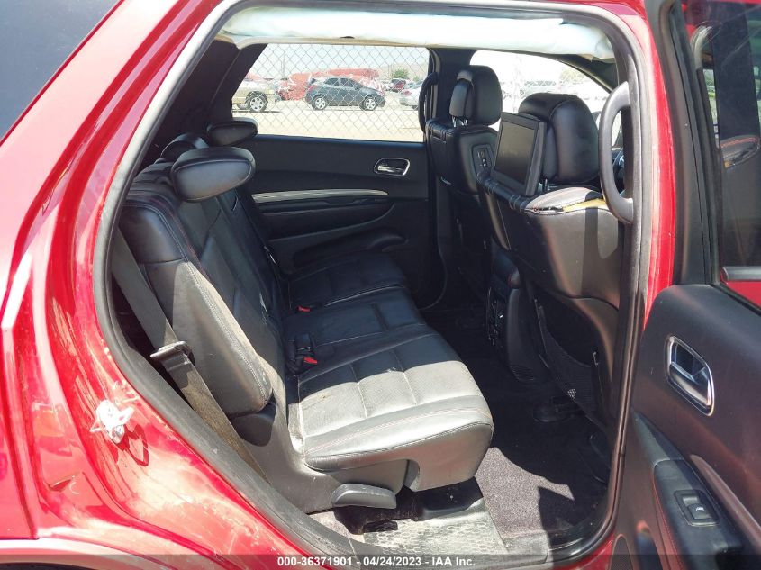2017 DODGE DURANGO R/T - 1C4SDHCT2HC770891