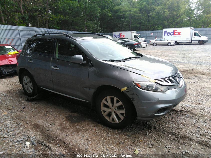 2014 NISSAN MURANO SL - JN8AZ1MW5EW529905