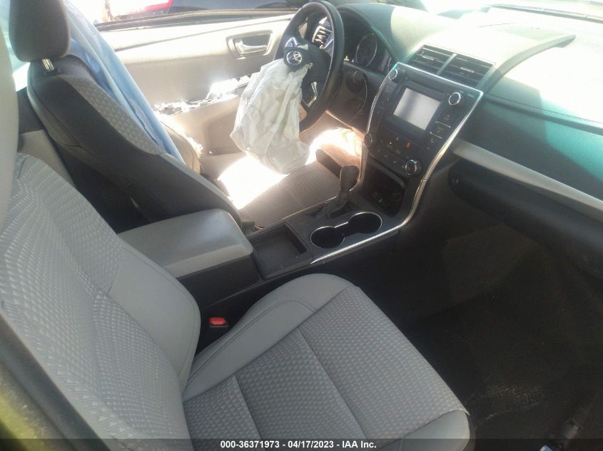 2015 TOYOTA CAMRY XLE/SE/LE/XSE - 4T1BF1FK0FU965878
