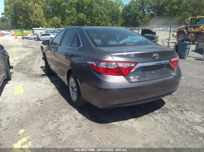 2016 TOYOTA CAMRY XLE/SE/LE/XSE - 4T4BF1FK0GR578030