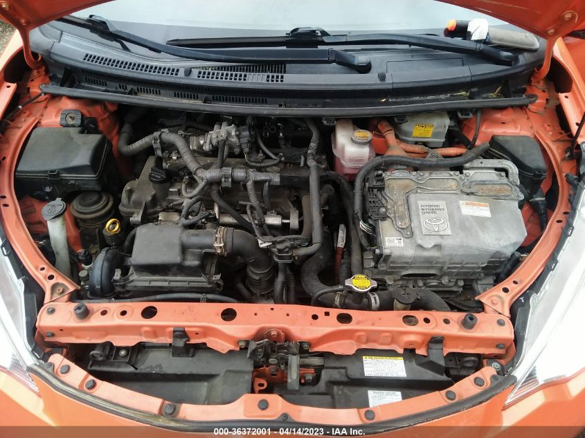 2013 TOYOTA PRIUS C ONE/TWO/THREE/FOUR - JTDKDTB35D1031542