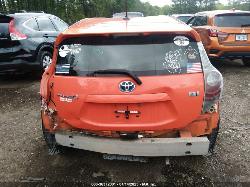 2013 TOYOTA PRIUS C ONE/TWO/THREE/FOUR - JTDKDTB35D1031542