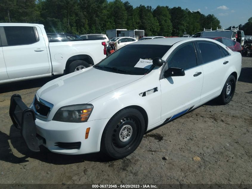 2013 CHEVROLET CAPRICE POLICE PATROL POLICE - 6G1MK5U33DL825253