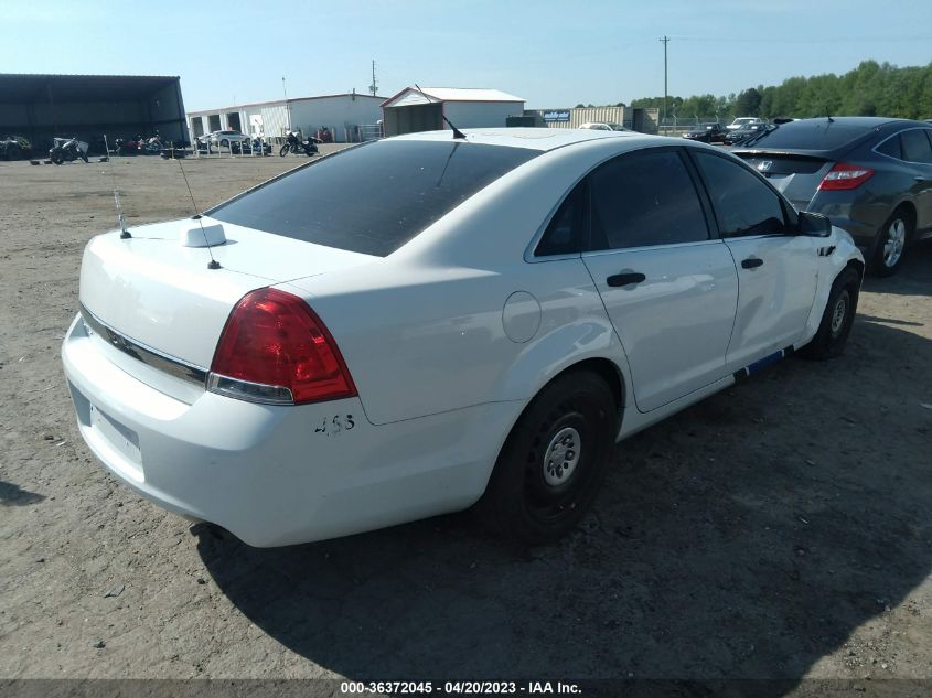 2013 CHEVROLET CAPRICE POLICE PATROL POLICE - 6G1MK5U33DL825253