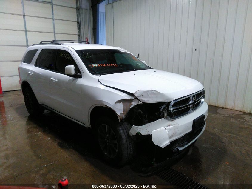2017 DODGE DURANGO SXT - 1C4RDJAG9HC797288