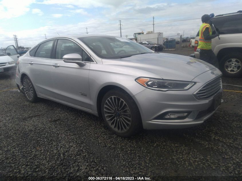 2017 FORD FUSION ENERGI TITANIUM - 3FA6P0SU5HR305985