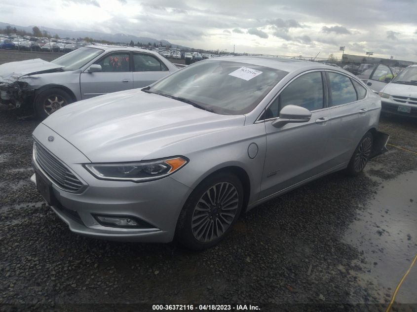 2017 FORD FUSION ENERGI TITANIUM - 3FA6P0SU5HR305985
