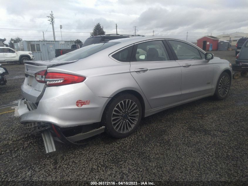 2017 FORD FUSION ENERGI TITANIUM - 3FA6P0SU5HR305985