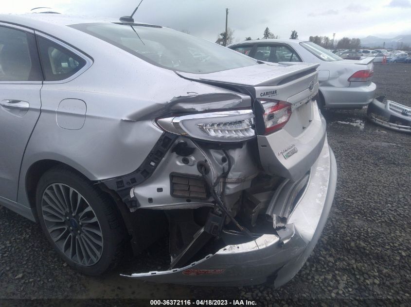 2017 FORD FUSION ENERGI TITANIUM - 3FA6P0SU5HR305985