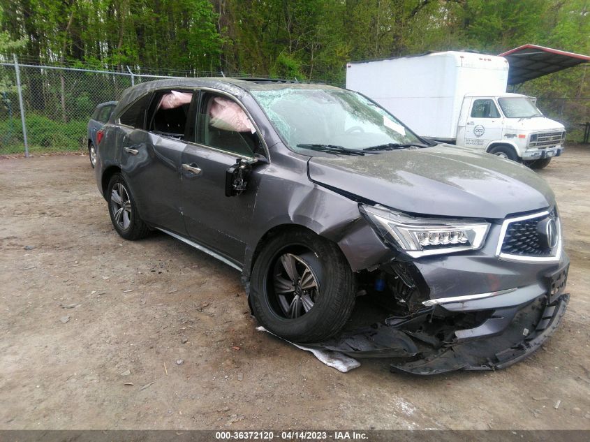 2019 ACURA MDX - 5J8YD4H3XKL017453