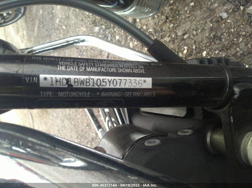 2005 HARLEY-DAVIDSON FLSTCI - 1HD1BWB105Y077336