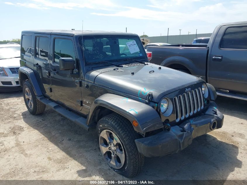 2016 JEEP WRANGLER UNLIMITED SAHARA - 1C4BJWEG8GL298143