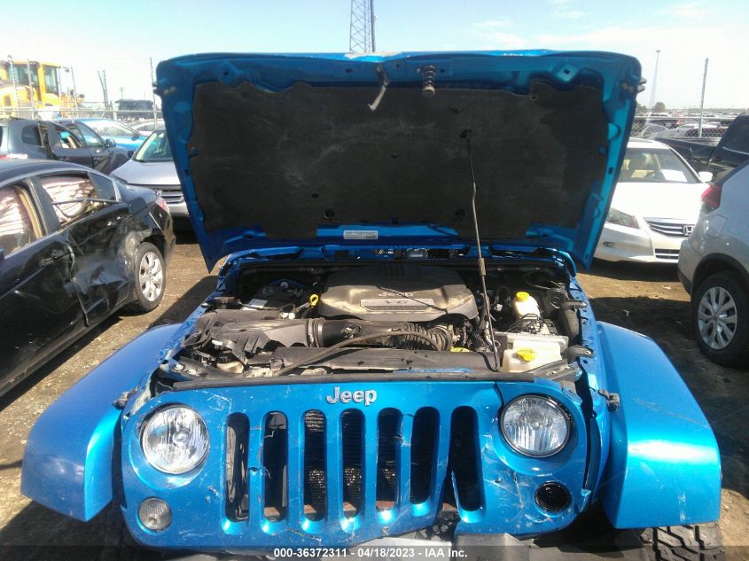 2015 JEEP WRANGLER UNLIMITED SAHARA - 1C4BJWEGXFL535052