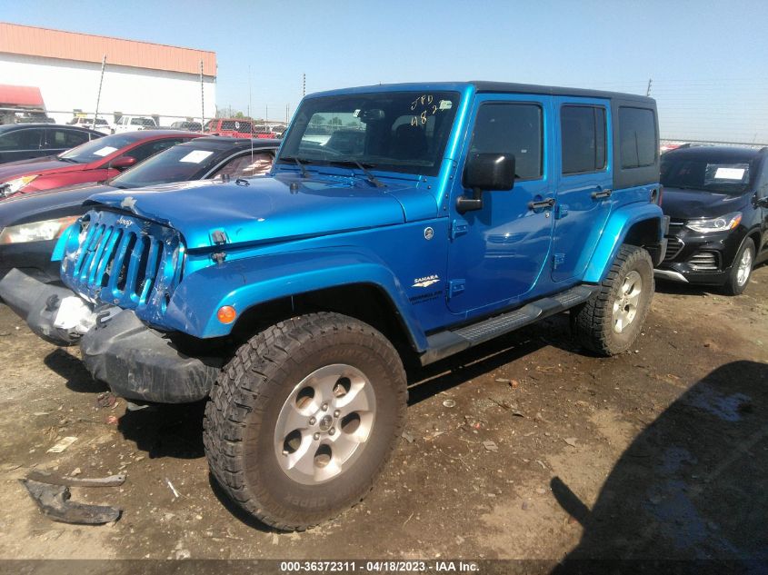 2015 JEEP WRANGLER UNLIMITED SAHARA - 1C4BJWEGXFL535052