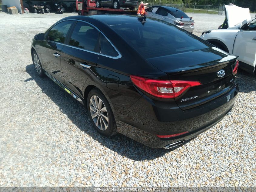 2017 HYUNDAI SONATA SPORT - 5NPE34AF1HH495332