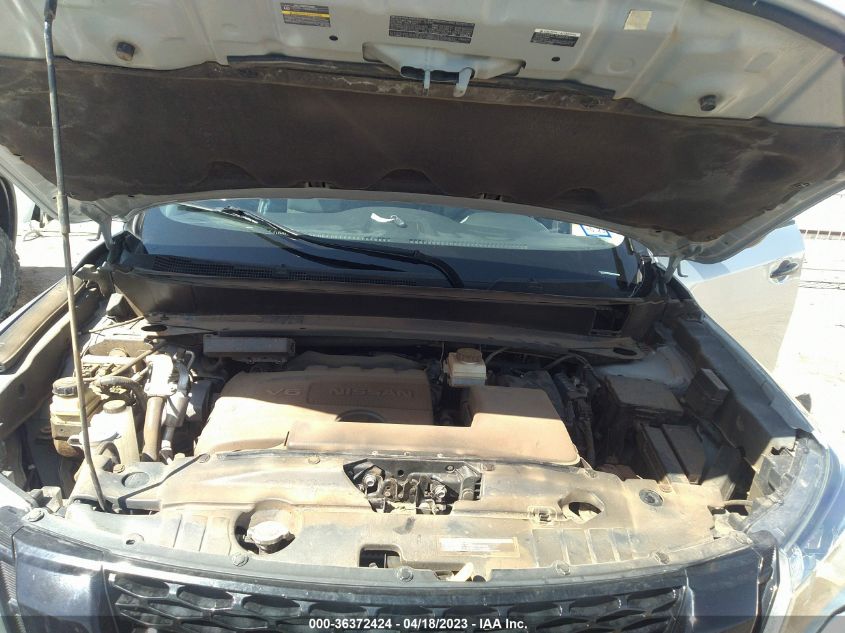 2019 NISSAN PATHFINDER SV - 5N1DR2MN8KC622240