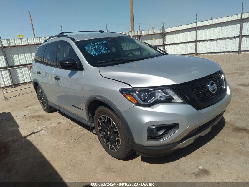 2019 NISSAN PATHFINDER SV - 5N1DR2MN8KC622240