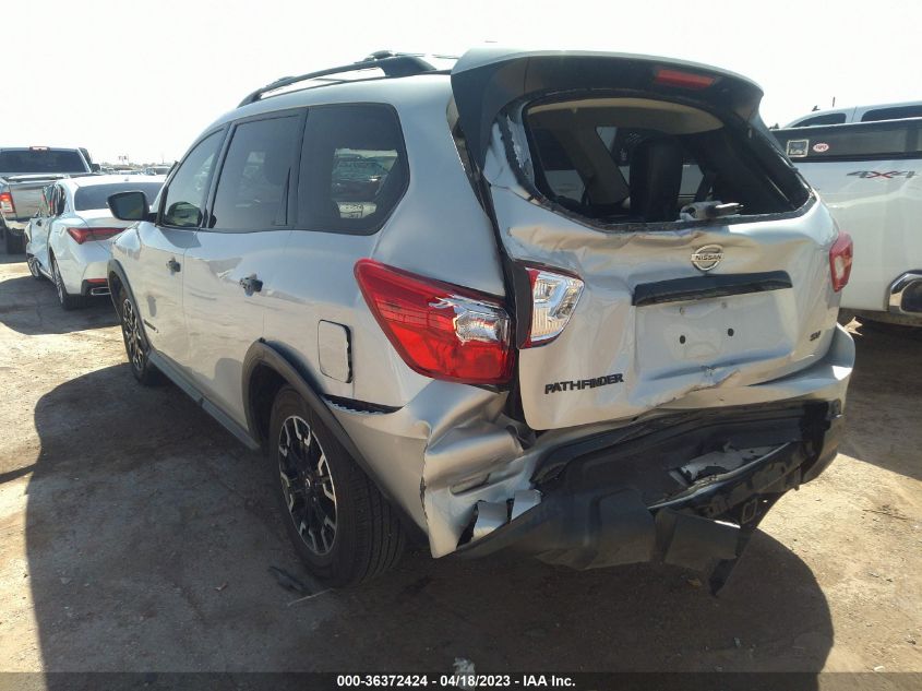 2019 NISSAN PATHFINDER SV - 5N1DR2MN8KC622240