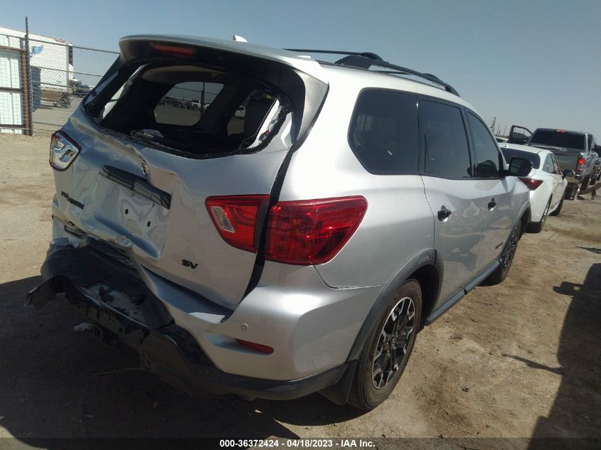 2019 NISSAN PATHFINDER SV - 5N1DR2MN8KC622240