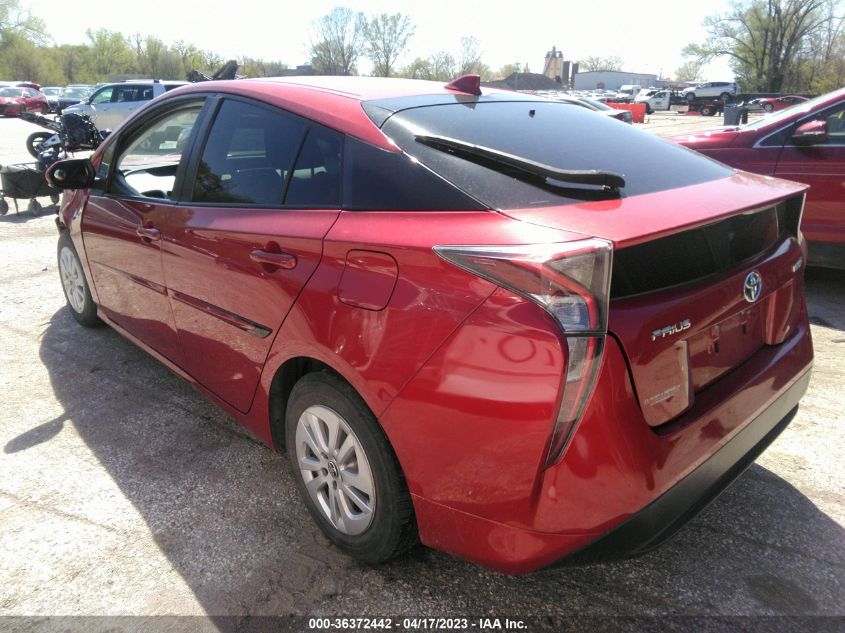 2016 TOYOTA PRIUS TWO - JTDKBRFU0G3507278